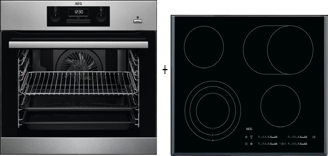 Mastery SteamBake BEB351110M + AEG Mastery HK654070FB