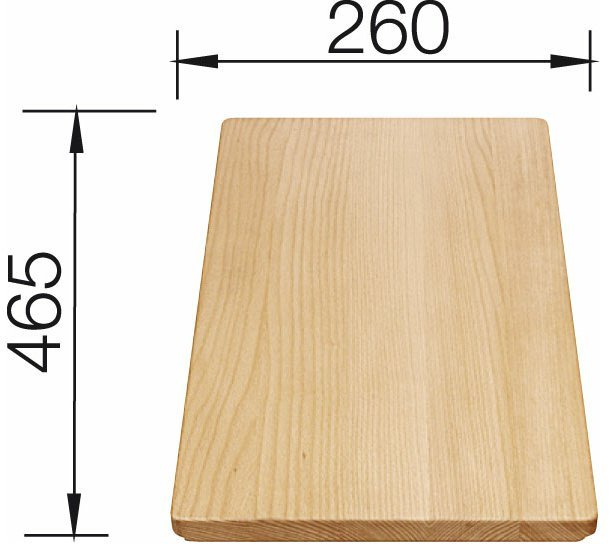 Krájecí deska dřevěná pro FAVOS 465 x 260 - 225685