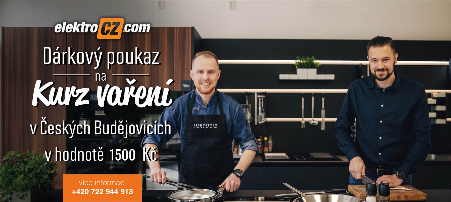 Dárkový poukaz na kurz vaření v Českých Budějovicích