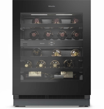 Miele KWTUS 7096 E Obsidian černý (sklo)