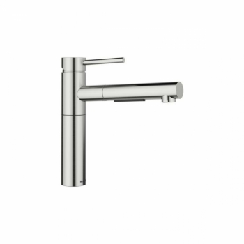 Blanco ALTA II-S PVD steel, výsuvná sprcha s přepínáním - 527544