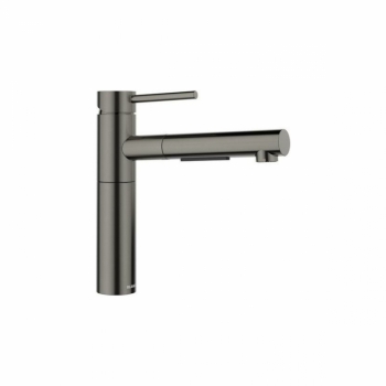 Blanco ALTA II-S satin dark steel, výsuvná sprcha s přepínáním - 527555