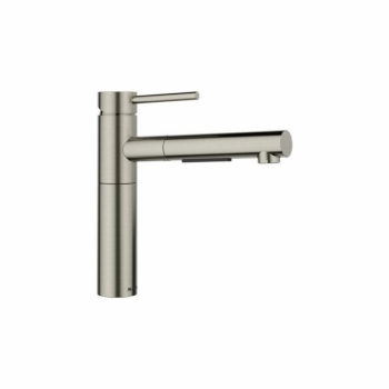 Blanco ALTA II-S satin platinum, výsuvná sprcha s přepínáním - 527710