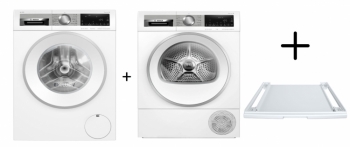 Bosch Serie | 6 WGG244F9BY + WQG24590BY + WTZ27400
