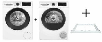 Bosch Serie | 6 WGG246F0CS + WQG245D0CS + WTZ27410