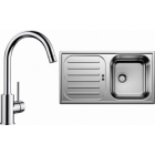 Blanco SET 02-C 25 Flex Pro 45 S Přírodní lesk + Mida Chrom