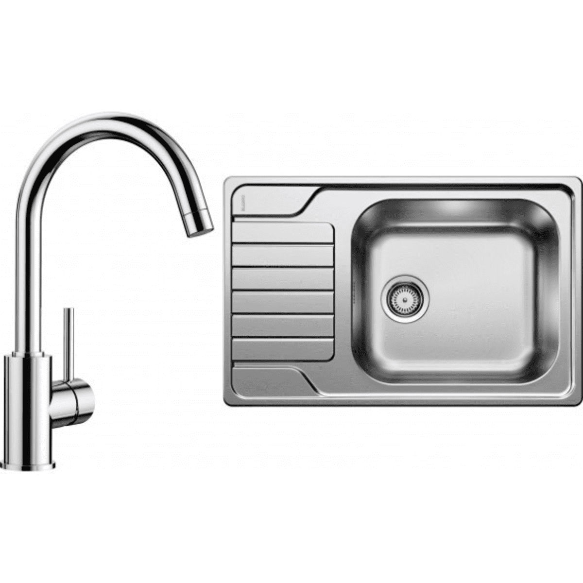 Set 05-D 25 Dinas XL 6 S Compact Kartáčovaný + Mida Chrom