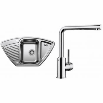 Blanco Set 06-B 25 Tipo 9 E Přírodní lesk + Mila Chro
