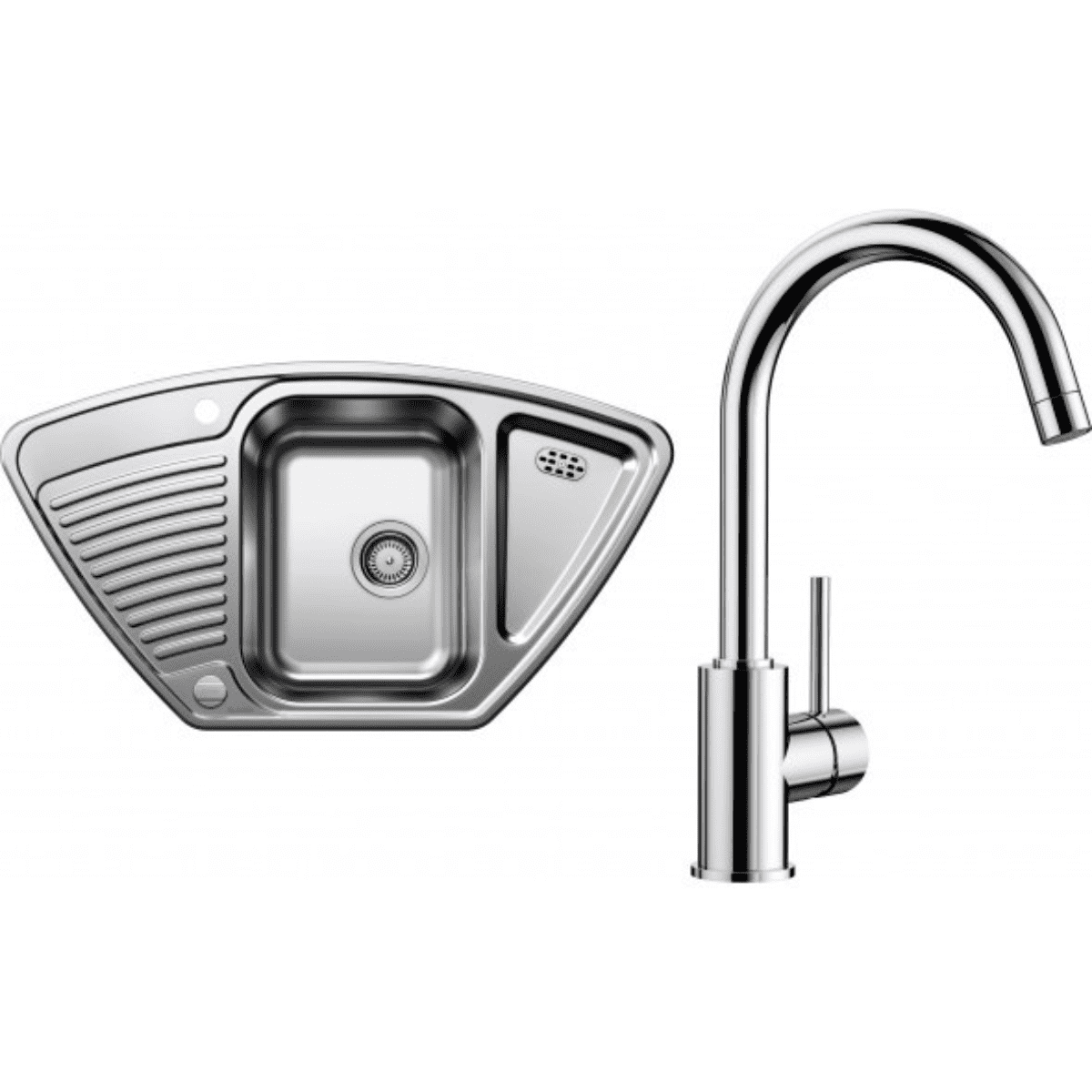 Set 06-D 25 Tipo 9 E Přírodní lesk + Mida Chrom
