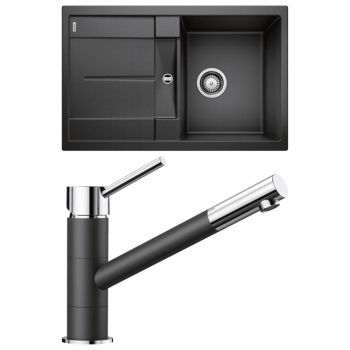 Blanco Set 09-C 25 Metra 45 S Antracit + Kano Antracit