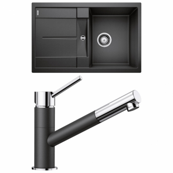 Blanco Set 09-D 25 Metra 45 S Antracit + Kano-S Antracit