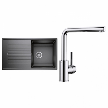 Blanco Set 10-B 25 Zia 5 S Antracit + Mila Chrom