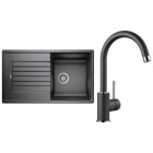 Blanco Set 10-C 25 Zia 5 S Antracit + Mida Antracit