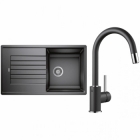 Blanco Set 10-D 25 Zia 5 S Antracit + Mida-S Antracit