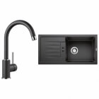 Blanco Set 11-D 25 Favum XL 6 S Antracit + Mida Antracit