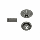 Blanco Odtoková sada InFino s přepadem C-overflow, satin dark steel - 206900