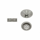 Blanco Odtoková sada InFino s přepadem C-overflow, satin platinum - 207406