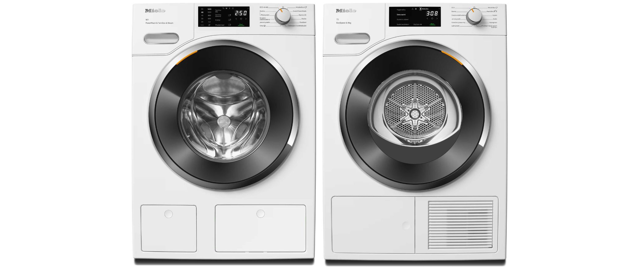WWG880 WCS PWash&TDos&Steam + TWH780WP EcoSpeed&9kg
