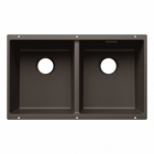 Blanco SUBLINE 350/350 U InFino Silgranit kávová bez odtokové armatury - 527832