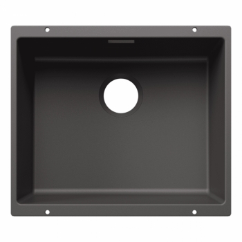 SUBLINE 500 U InFino Silgranit šedá skála bez odtokové armatury - 527798 SUBLINE 500 U InFino Silgranit šedá skála bez odtokové armatury - 527798