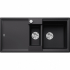 Blanco ADIRA 6 S-F Silgranit černá oboustranné provedení s excentrem - 527609