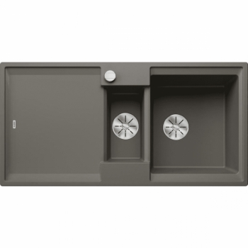 Blanco ADIRA 6 S-F Silgranit šedá vulkán oboustranné provedení s excentrem - 527612