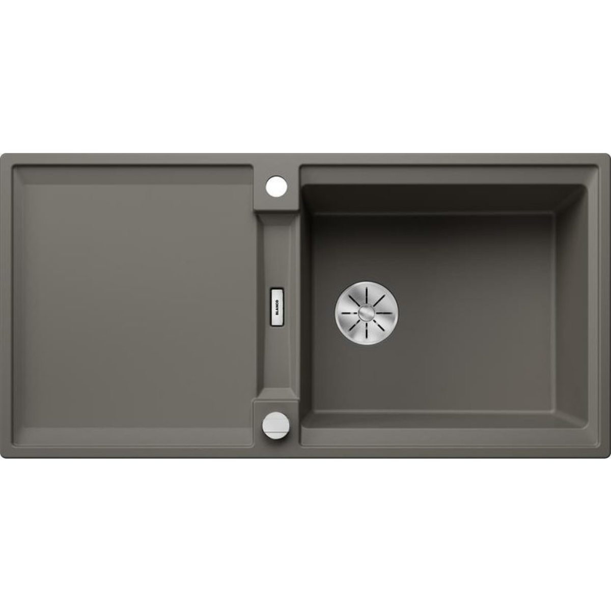 ADIRA XL 6 S-F Silgranit šedá vulkán oboustranné provedení s excentrem - 527628