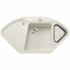 Blanco DELTA II-F InFino Silgranit bílá soft s excentrem přísluš. ano - 527056