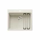 Blanco ETAGON 6-F InFino Silgranit bílá soft bez excentru+pojezdy - 527689