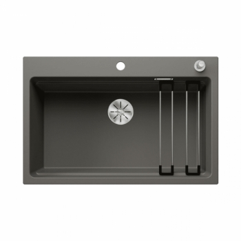 Blanco ETAGON 8 InFino Silgranit šedá vulkán s excentrem+pojezdy - 527263