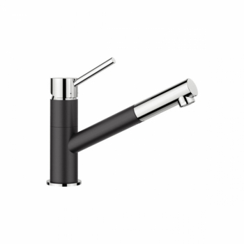 Blanco KANO-S silgranit antracit/chrom, beztlaková - 527649