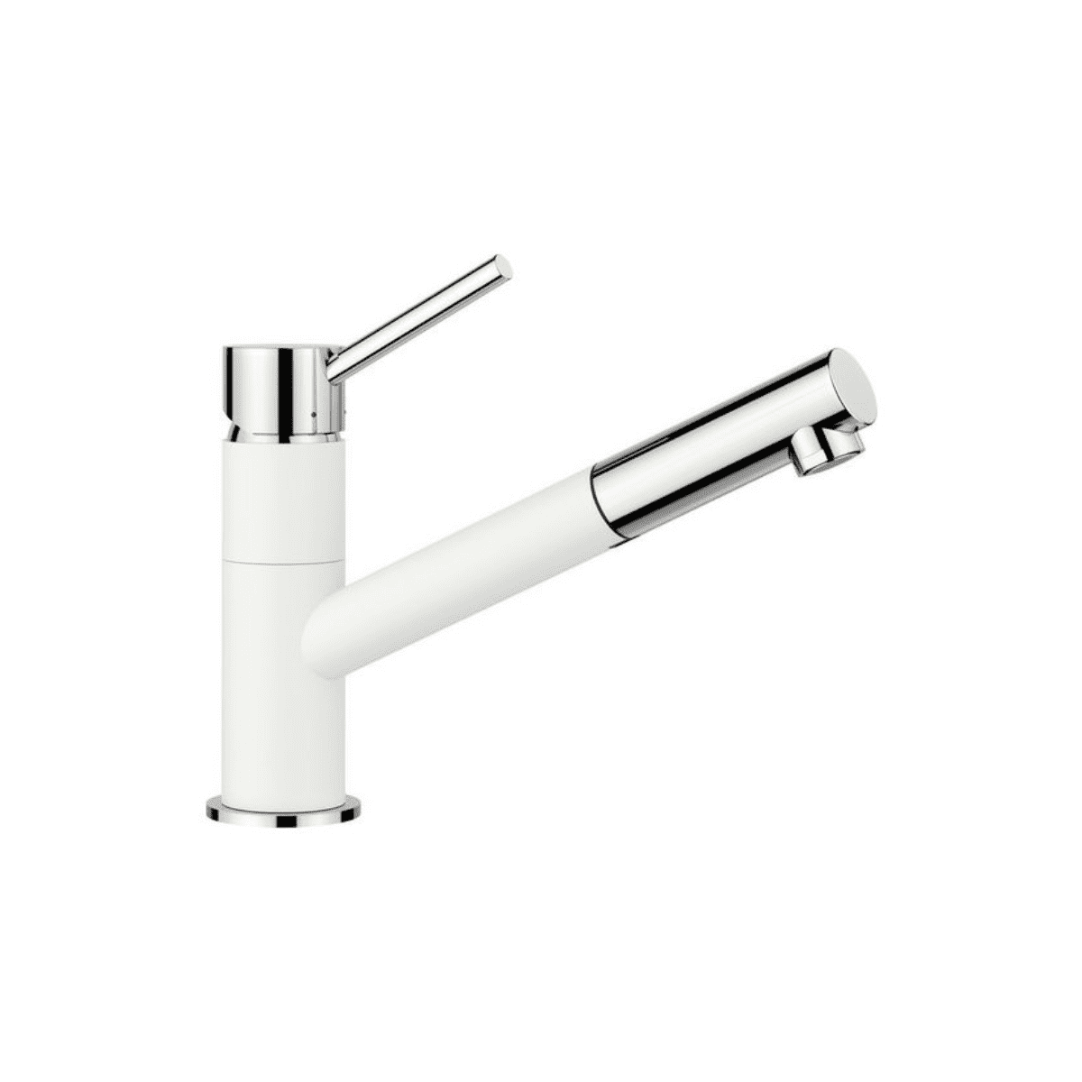 KANO-S silgranit bílá/chrom, beztlaková - 527650