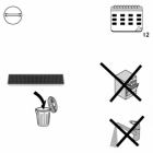 Faber Uhlíkový filtr HE WAVE 2 skládaný (sada) - 112.0732.429