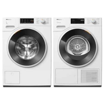 Miele WWA120 WCS 8kg Active + TWD640WP EcoSpeed&9kg