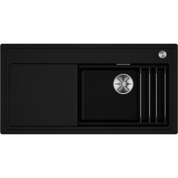 Blanco Etagon XL 6 S silgranit černá dřez vpravo s exc. ovládáním PushControl - 528092