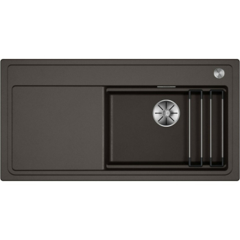 Blanco Etagon XL 6 S silgranit kávová dřez vpravo s exc. ovládáním PushControl - 528097