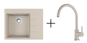 Franke SET G270 - CNG 611-62 TL/2 sahara + FC 6018.082 sahara