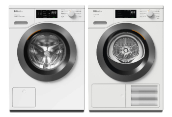 Miele WED385 WCS PWash&Steam&9kg + TED645WP 9kg + prodloužená záruka na 10 let zdarma