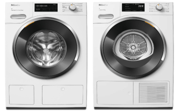Miele WWI880 WCS PWash&TDos&Steam Lotosově bílá + TWH780WP EcoSpeed&9kg