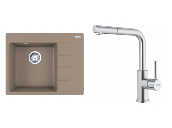 Franke Set CNG 611-62 TL/2 Kašmír + FC 6986.501 SMART GLENDA