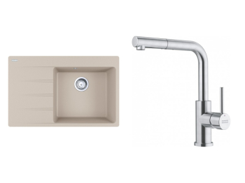 Franke Set CNG 611-78 TL/7 Sahara + FC 6986.501 SMART GLENDA