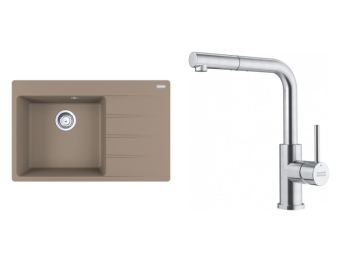 Franke Set CNG 611-78/2 TL Kašmír + FC 6986.501 SMART GLENDA