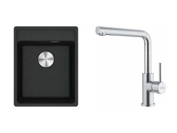 Franke Set MRG 610-37 RTL Onyx + FC 6985.501 SMART GLENDA