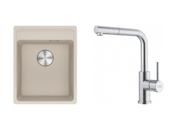 Franke Set MRG 610-37 RTL Sahara + FC 6986.501 SMART GLENDA