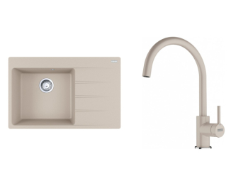 Franke Set CNG 611-78 TL/2 Sahara + FC 6018 LINA Bez sprchy Fragranit Sahara