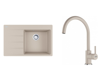 Franke Set CNG 611-78 TL/7 Sahara + FC 6018 LINA Bez sprchy Fragranit Sahara