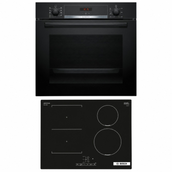 Bosch Set Bosch trouba HBA514BB3 + Bosch indukční deska PVS611BB6E