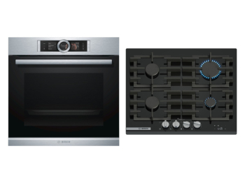Bosch Set Bosch trouba HSG636BS1 + Bosch varná deska PRP6A6H40