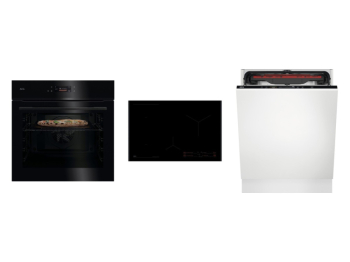 AEG Set AEG trouba NBX7P63KSB + varná deska NII84B30AB + myčka FSB64907Z