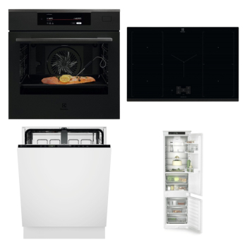 Electrolux Set Electrolux trouba KOBAS3ST + varná deska EIS87583 + myčka KL92A110T + Liebherr chladnička ICBNSd 5623